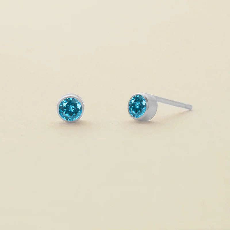 Amelia Birthstone Crystal Earrings