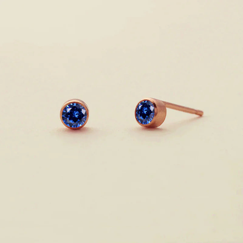 Amelia Birthstone Crystal Earrings