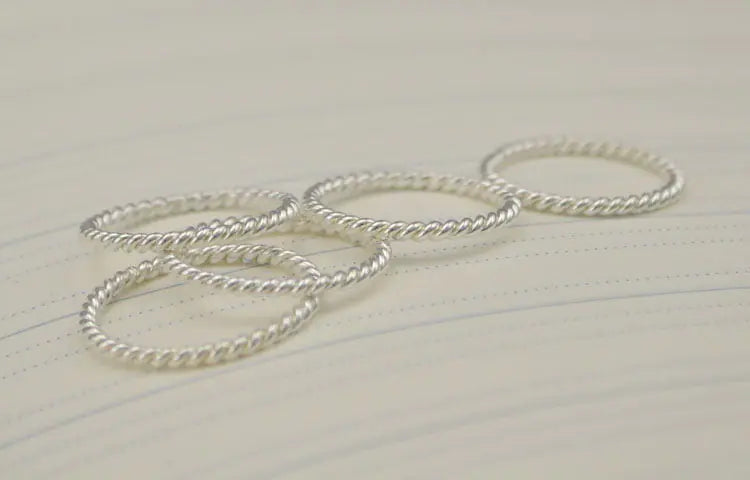 Twisted Dainty Ring
