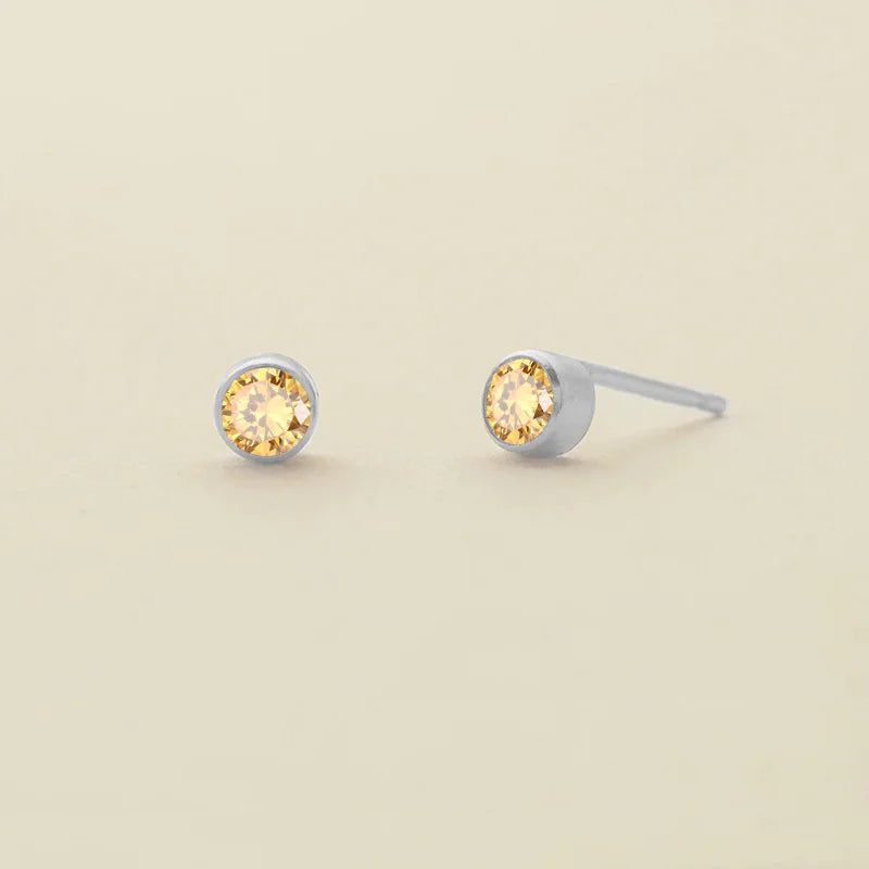 Amelia Birthstone Crystal Earrings