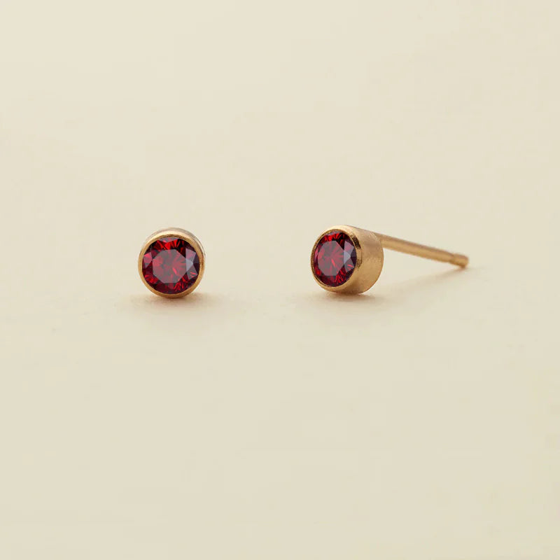 Amelia Birthstone Crystal Earrings