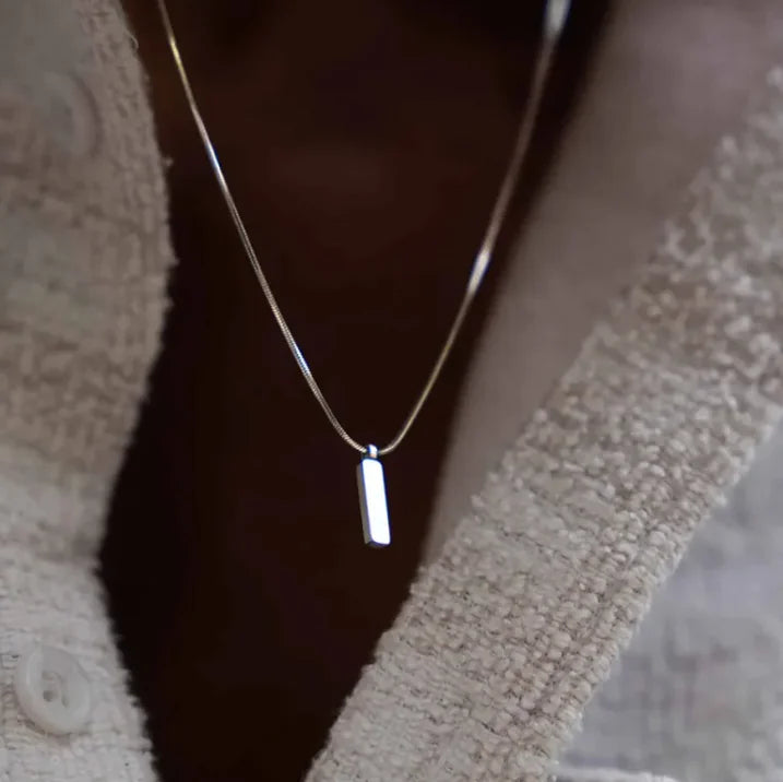 Vertical Bar Necklace