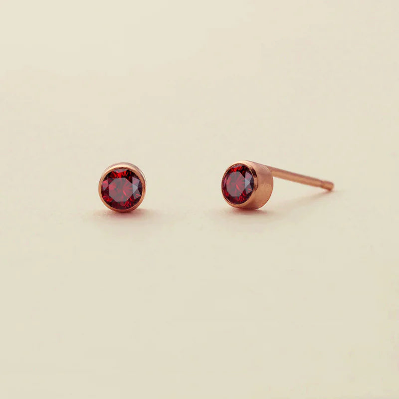 Amelia Birthstone Crystal Earrings