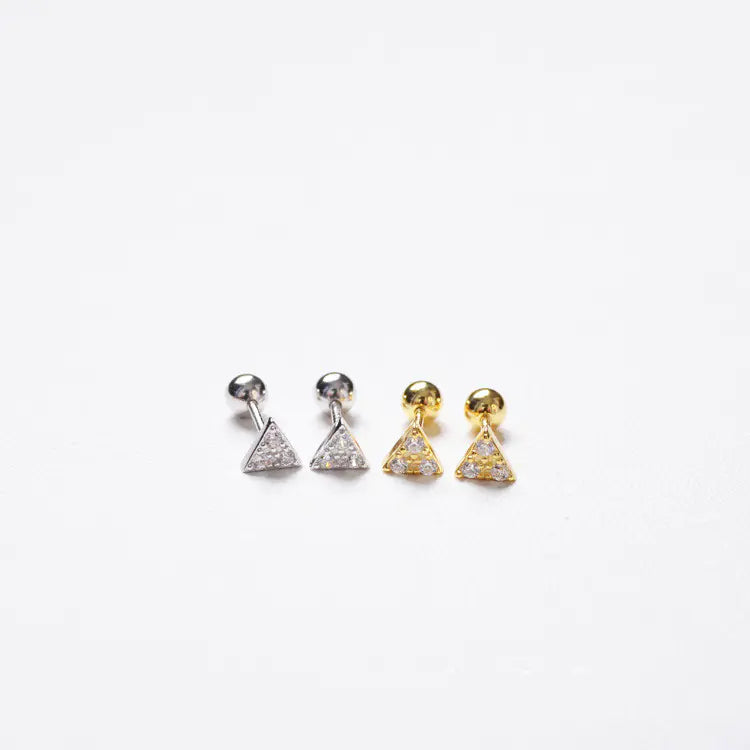 Triangle Stud Earrings