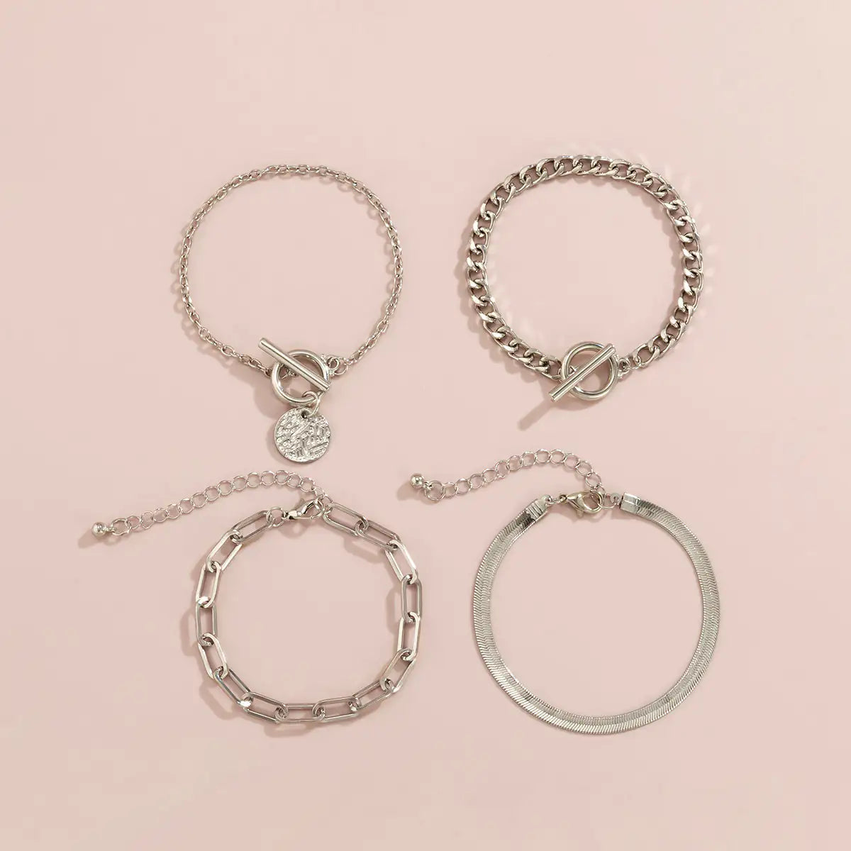 Metal Wind Hollow Chain Bracelet