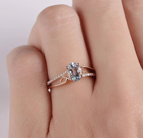 Diamond Crystal Ring