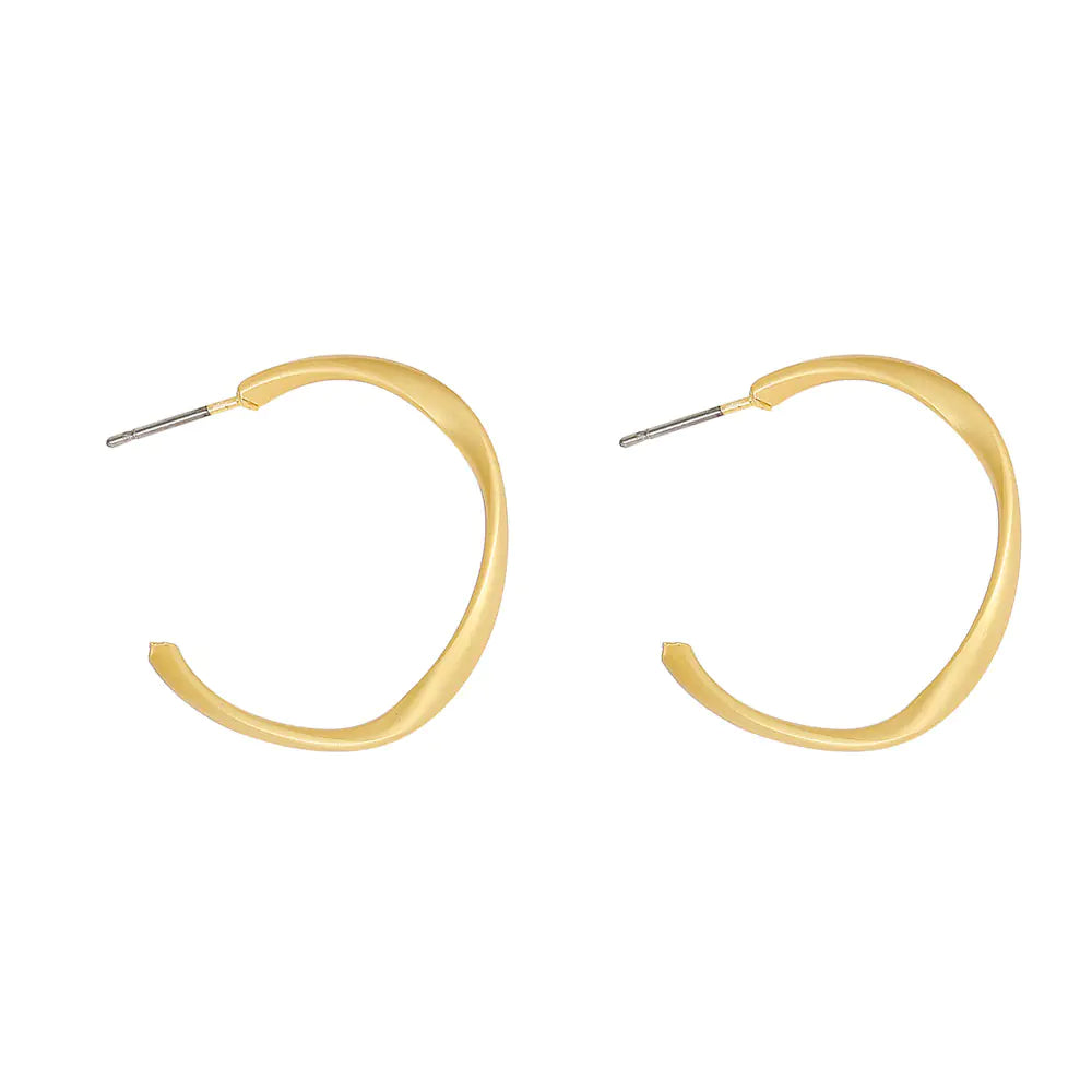 Geometric Hoop Earrings