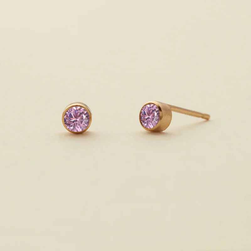 Amelia Birthstone Crystal Earrings