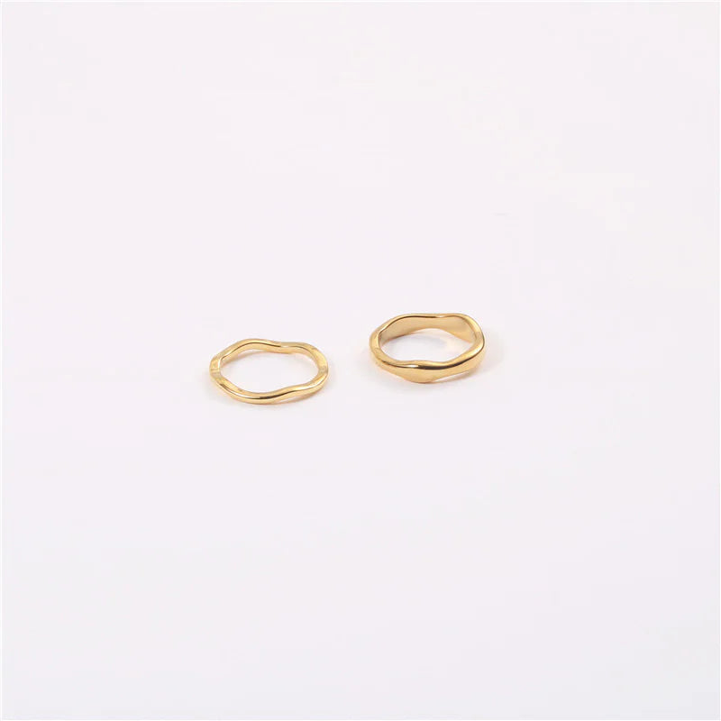 Wavy Gold Ring