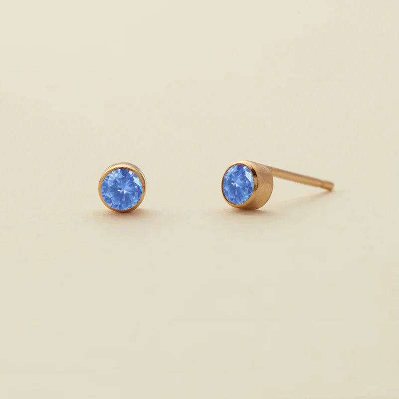 Amelia Birthstone Crystal Earrings