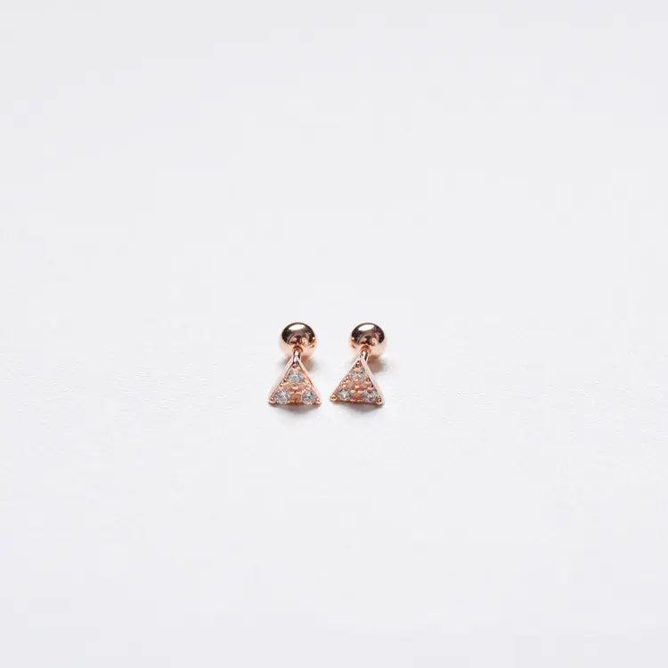 Triangle Stud Earrings