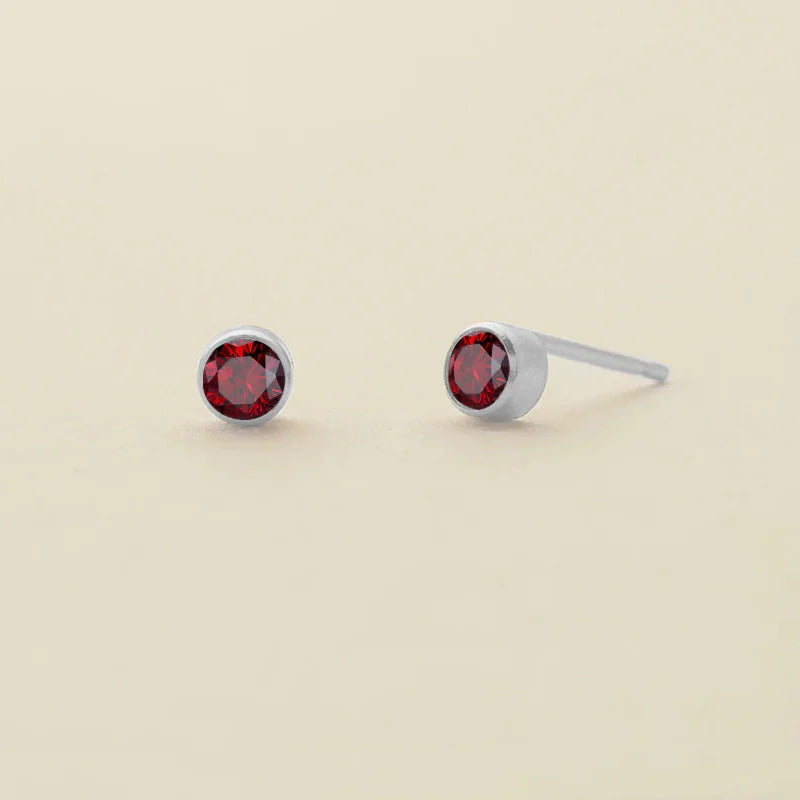 Amelia Birthstone Crystal Earrings