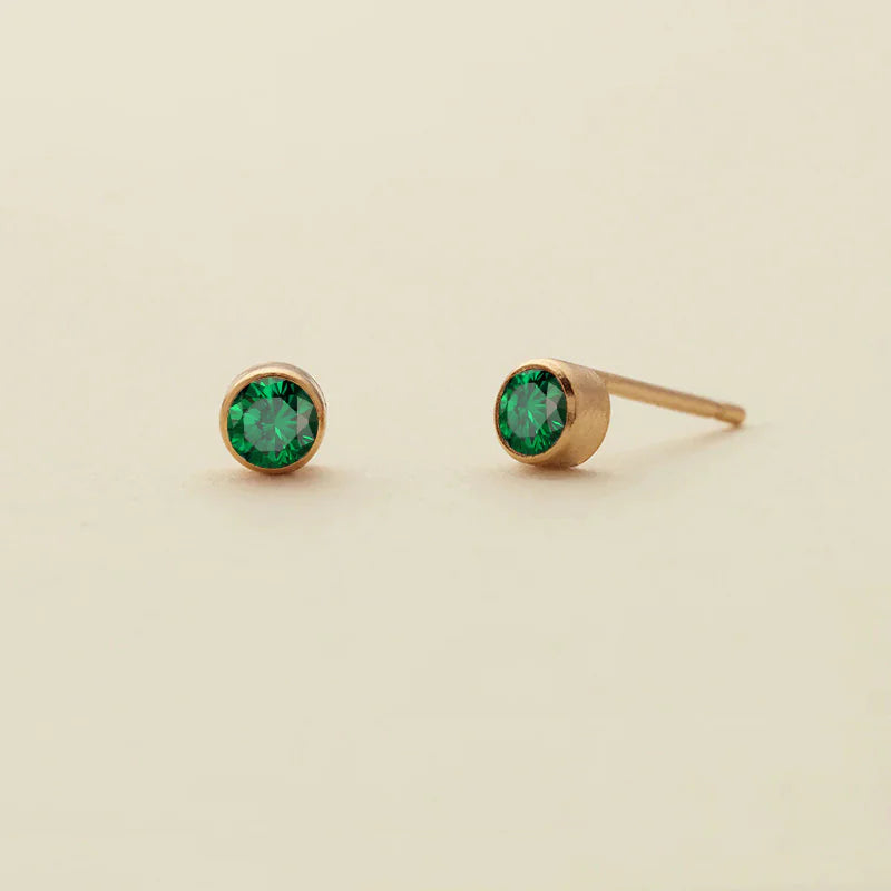 Amelia Birthstone Crystal Earrings