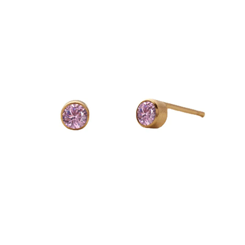 Amelia Birthstone Crystal Earrings