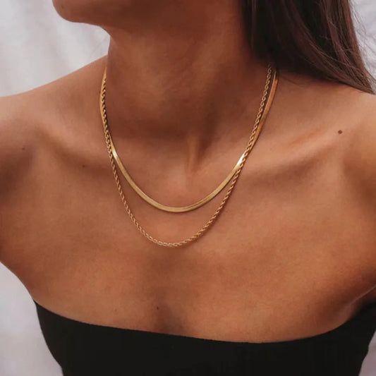 Double Chain Necklace