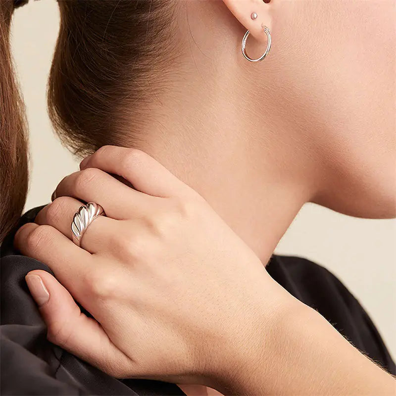Chunky Gold-Plated Ring