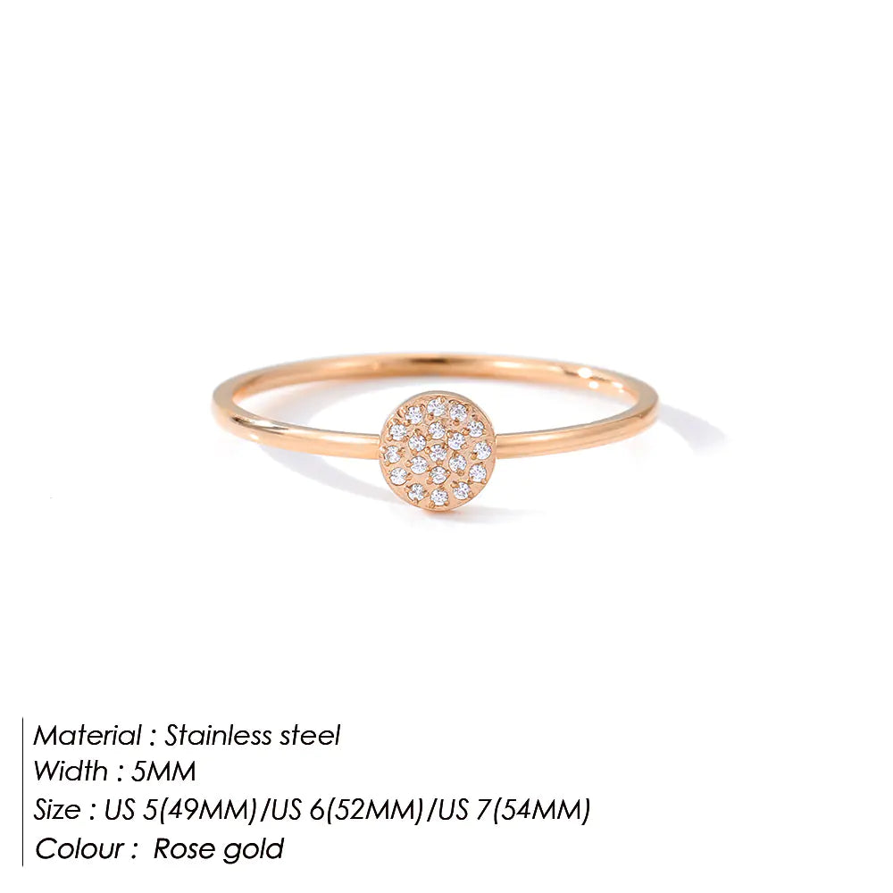Dainty Solitaire Ring
