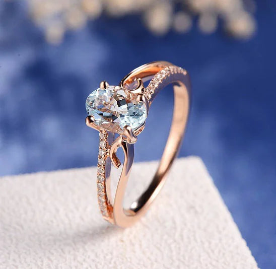 Diamond Crystal Ring