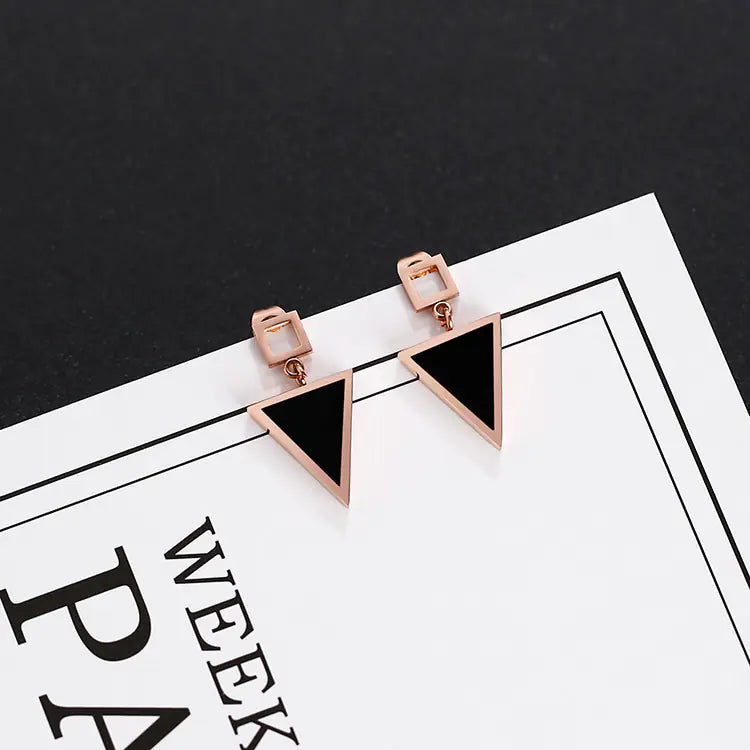 Triangle Earrings