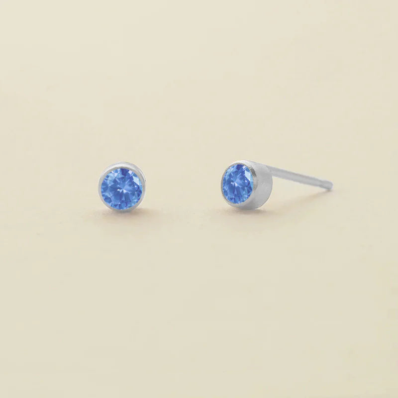 Amelia Birthstone Crystal Earrings
