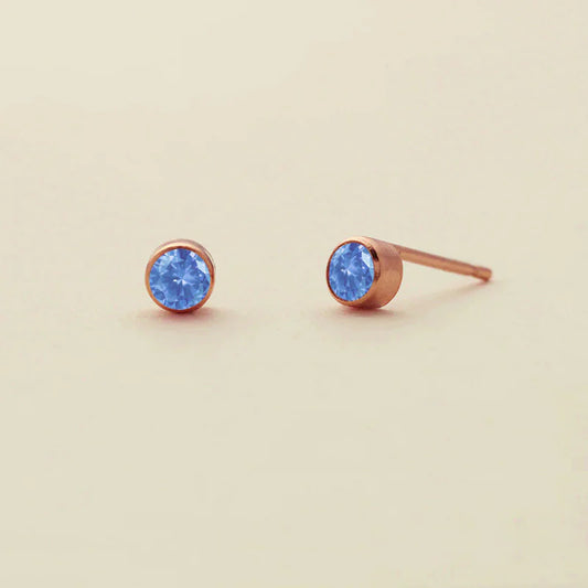 Amelia Birthstone Crystal Earrings