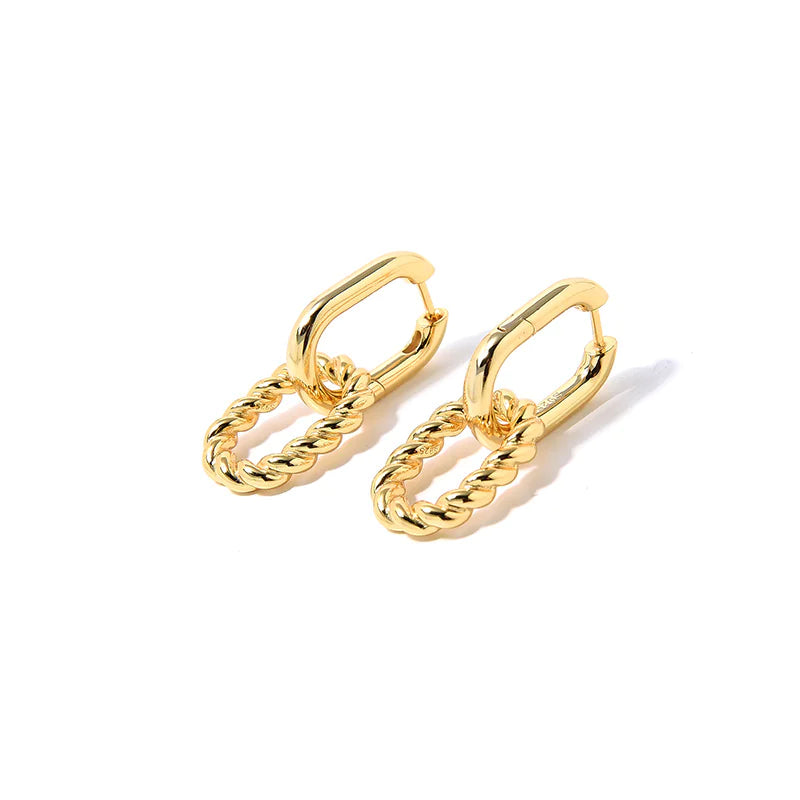 Double Ring Earrings