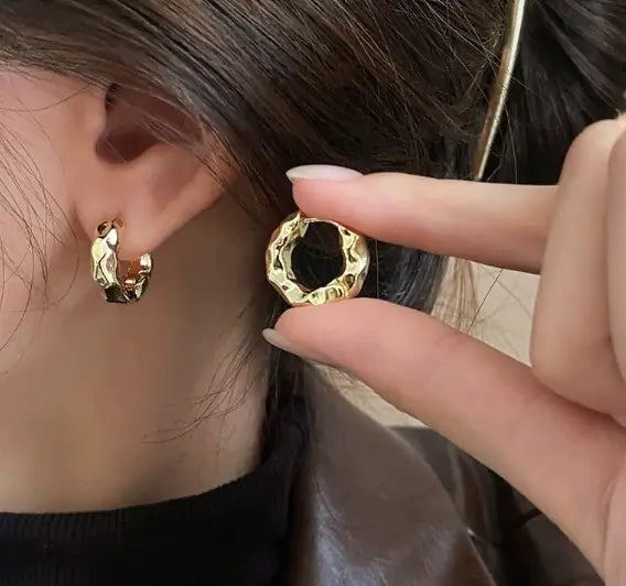 Chunky Texture Earrings