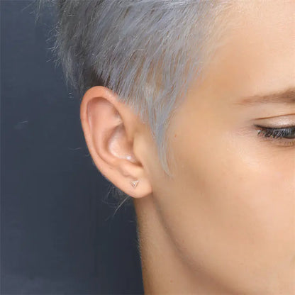 Triangle Minimalist Stud Earrings
