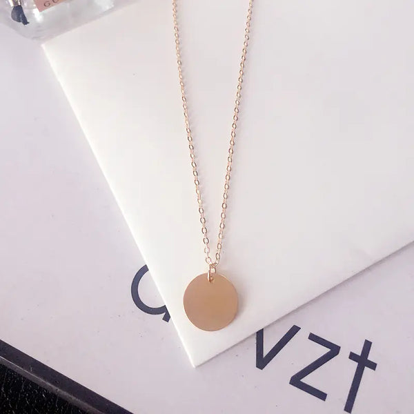 Minimalist Pendant Necklace