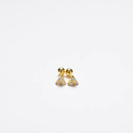 Triangle Stud Earrings