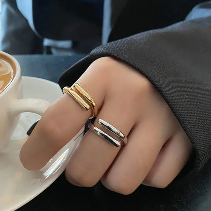 Adjustable Layered Ring