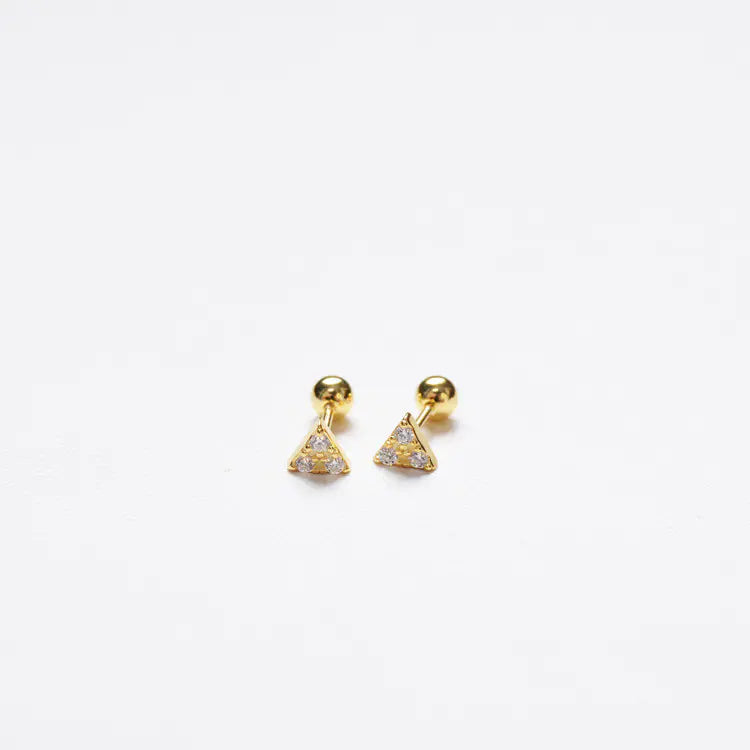 Triangle Stud Earrings