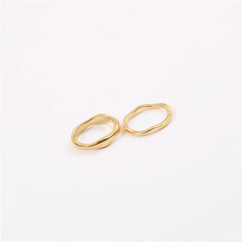 Wavy Gold Ring