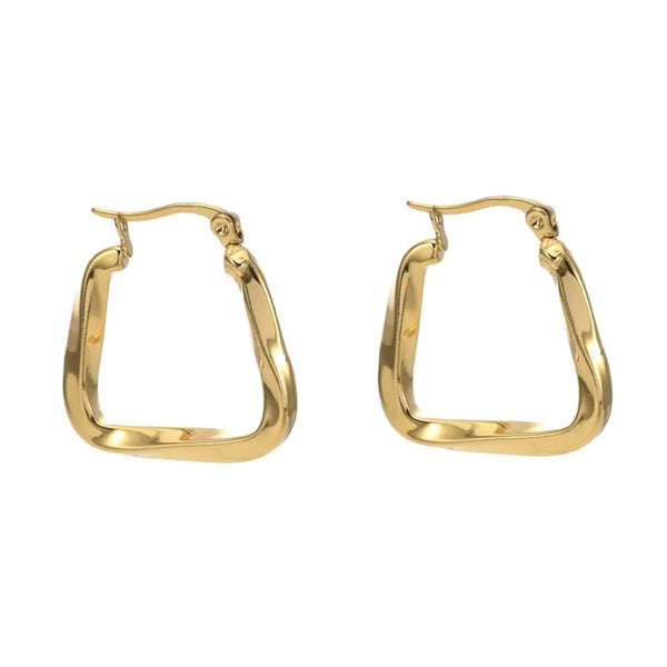 Geometric Hoop Earrings