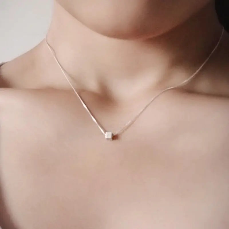 Minimalist Coin Pendant Necklace