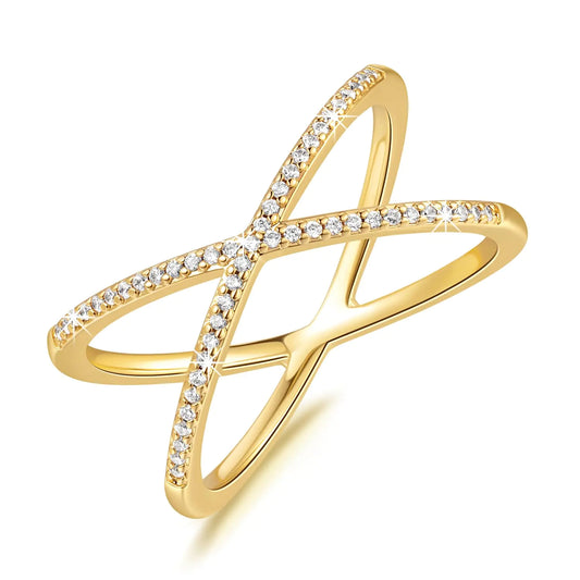 Criss Cross Ring