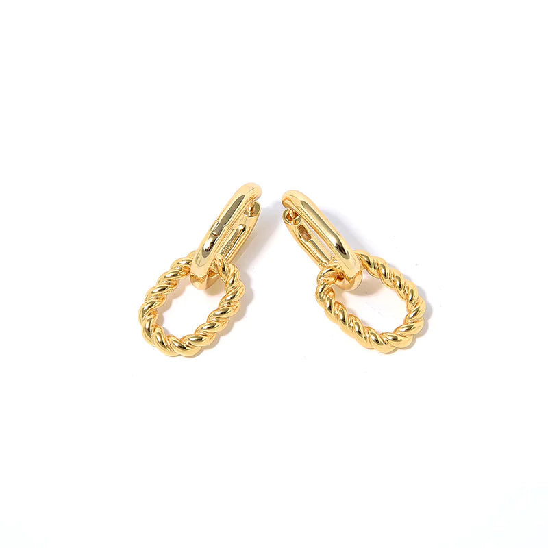Double Ring Earrings