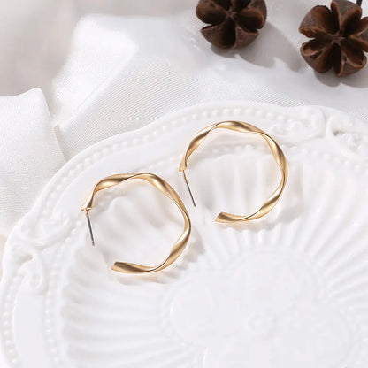 Geometric Hoop Earrings