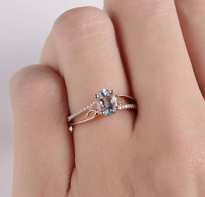 Diamond Crystal Ring