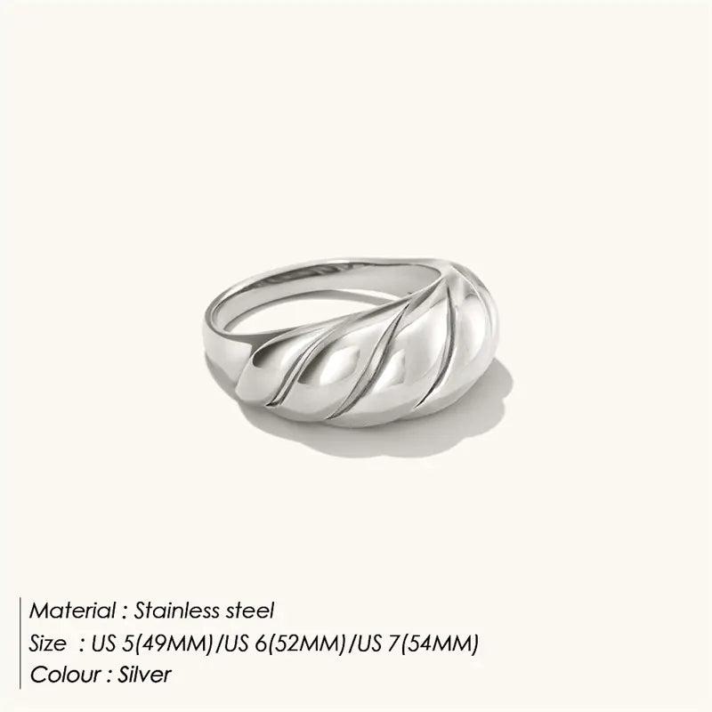 Chunky Gold-Plated Ring
