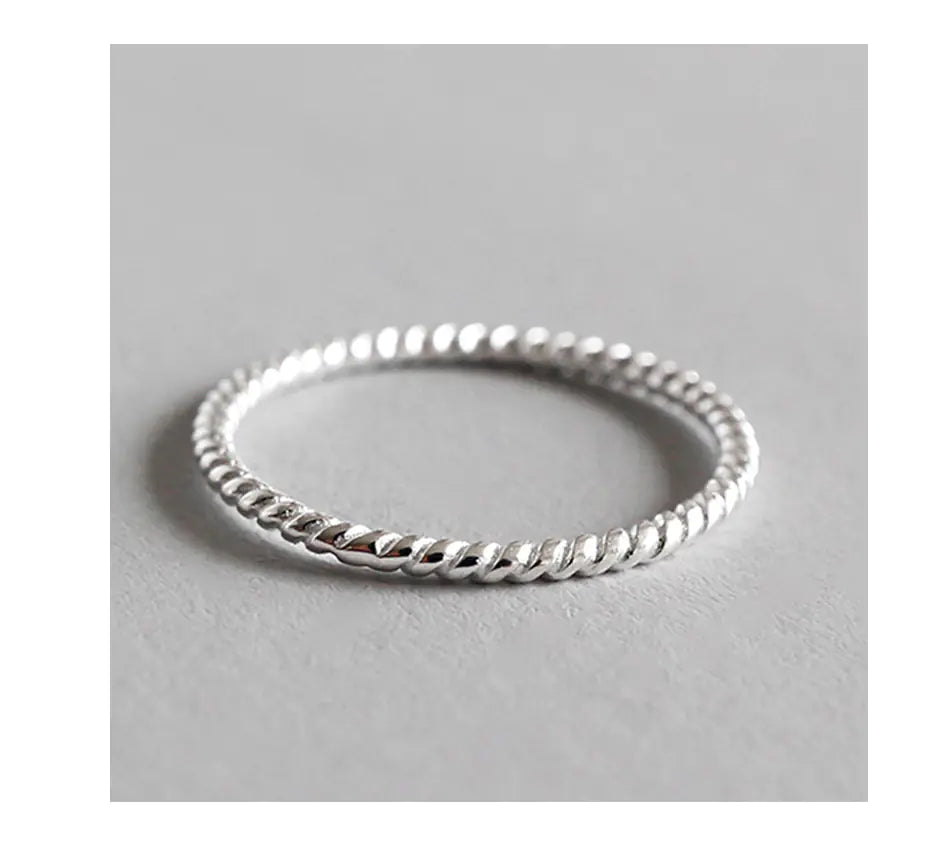Twisted Dainty Ring