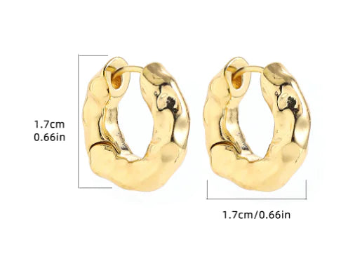 Chunky Texture Earrings