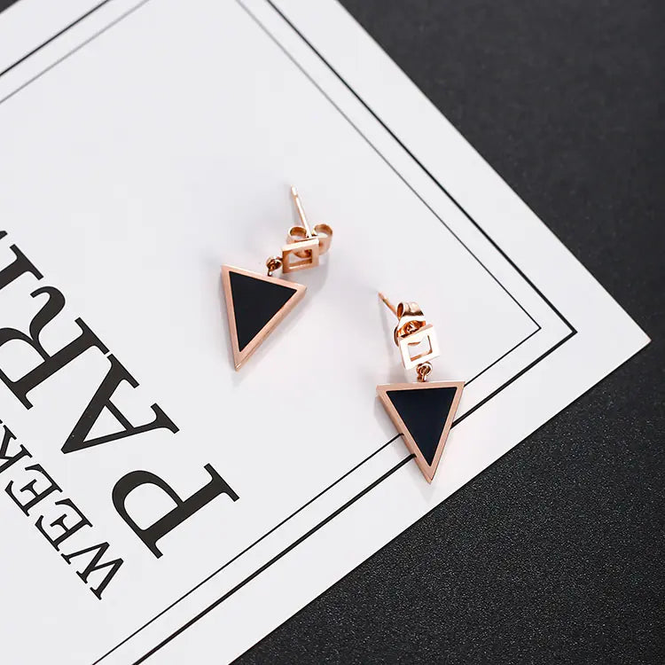 Triangle Earrings