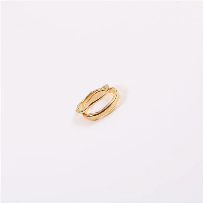 Wavy Gold Ring