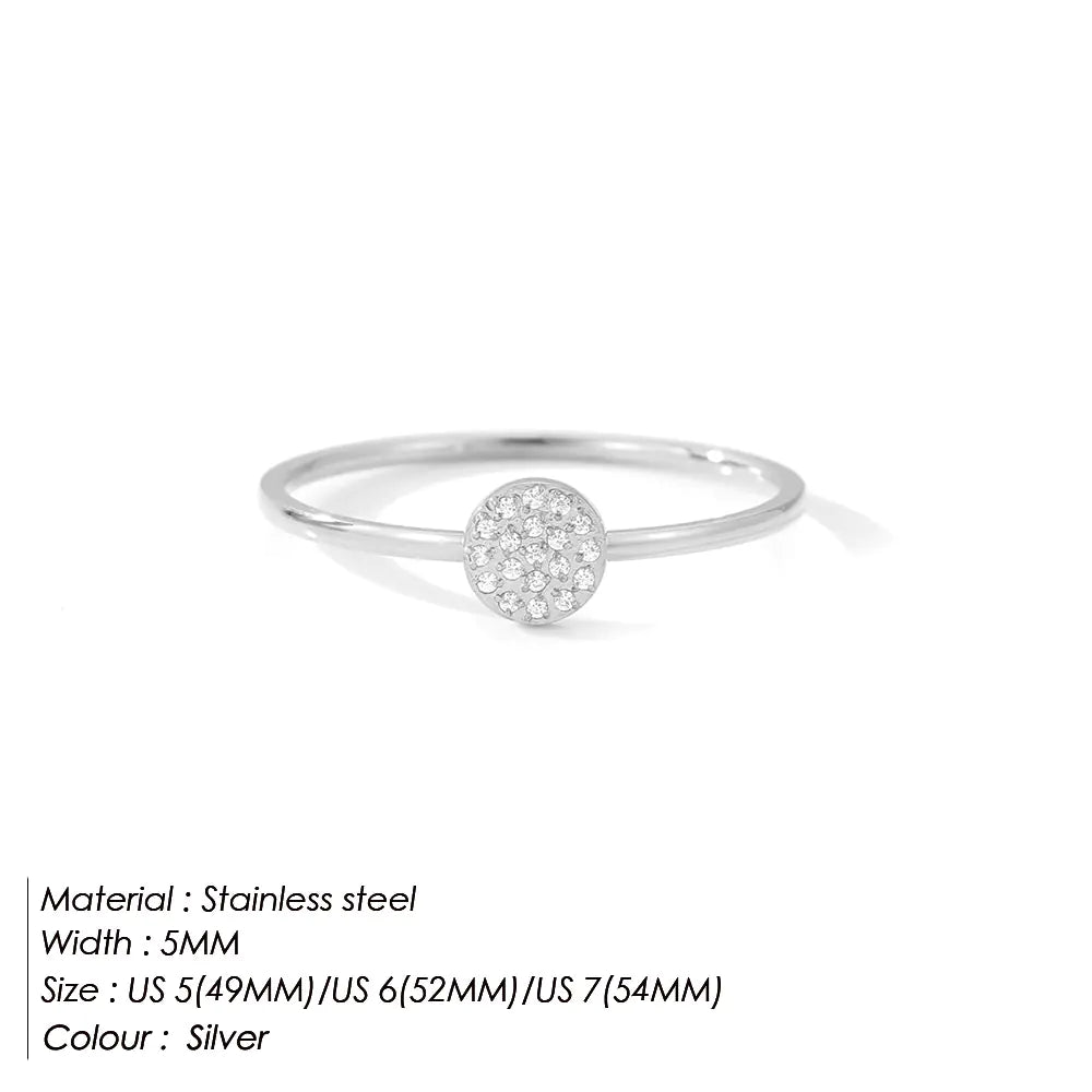 Dainty Solitaire Ring