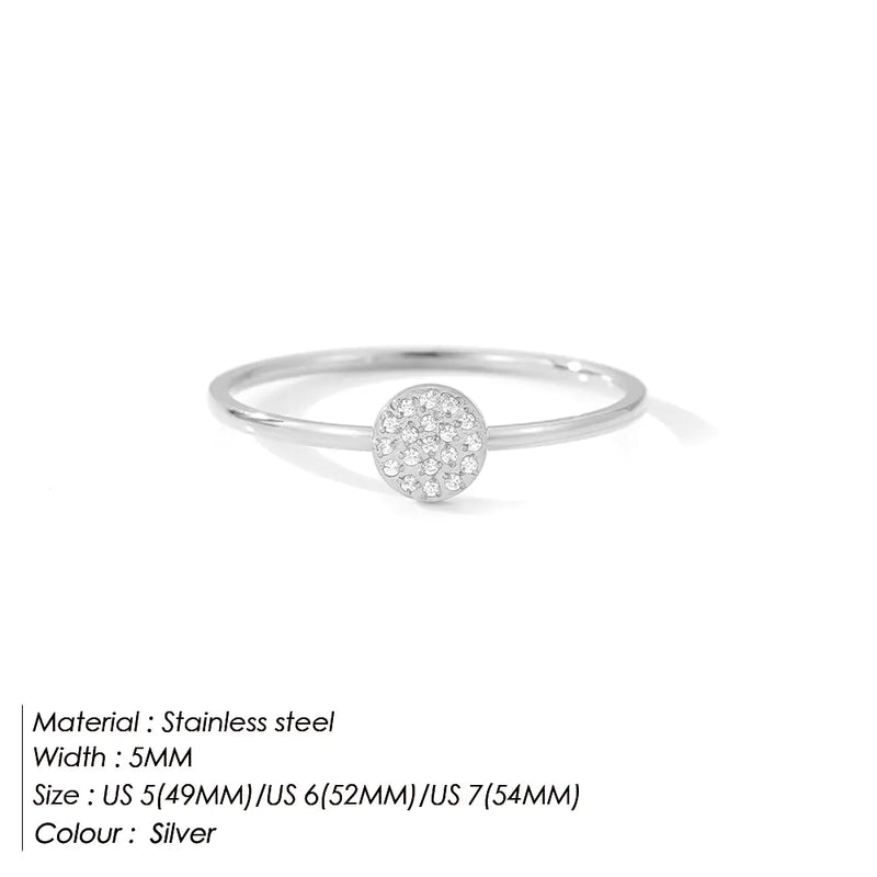 Dainty Solitaire Ring
